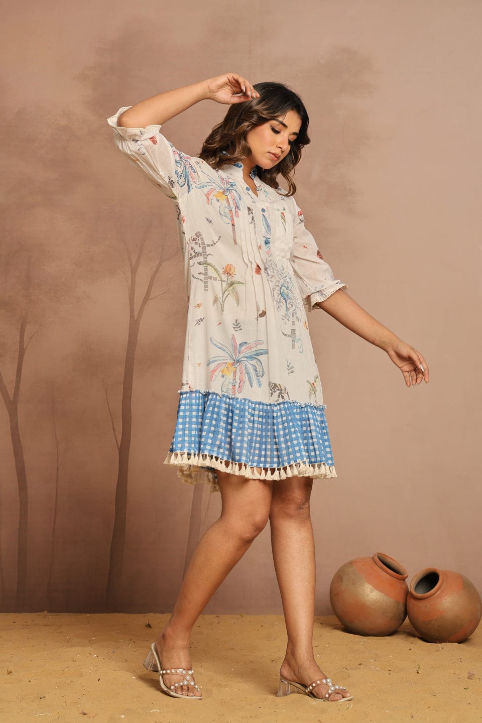 Elegant & Detailed Midi Dress
