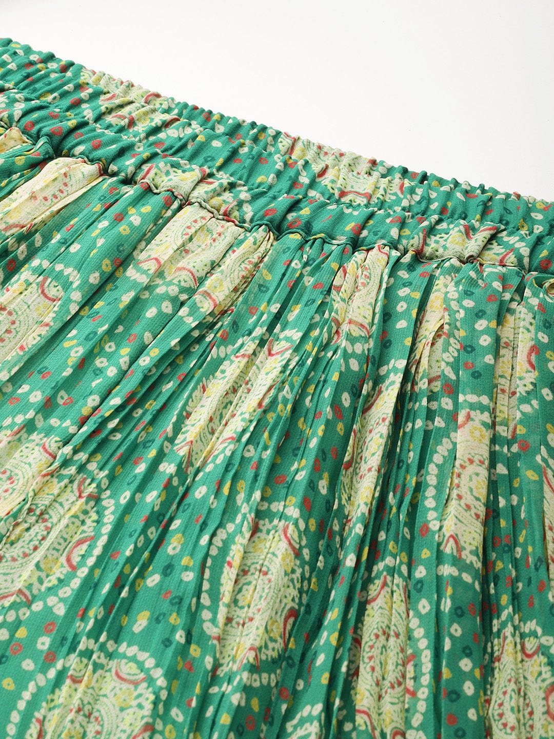 The Kurti Collection Women Bandhani Printed Palazzo