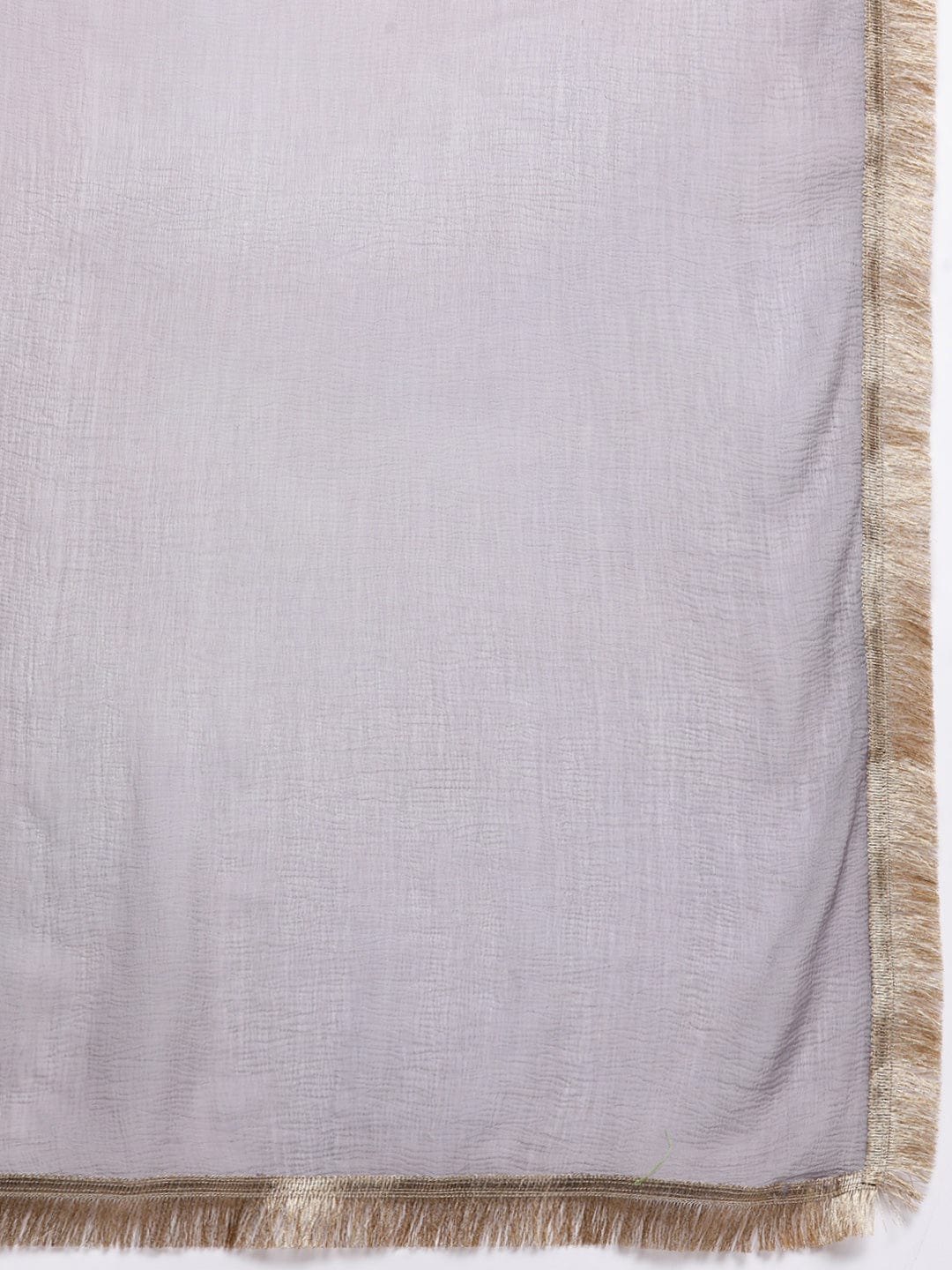 The Kurti Collection Women Mauve Round Neck With Heavy Zari Embroidered Kurta With Bottom And Dupatta