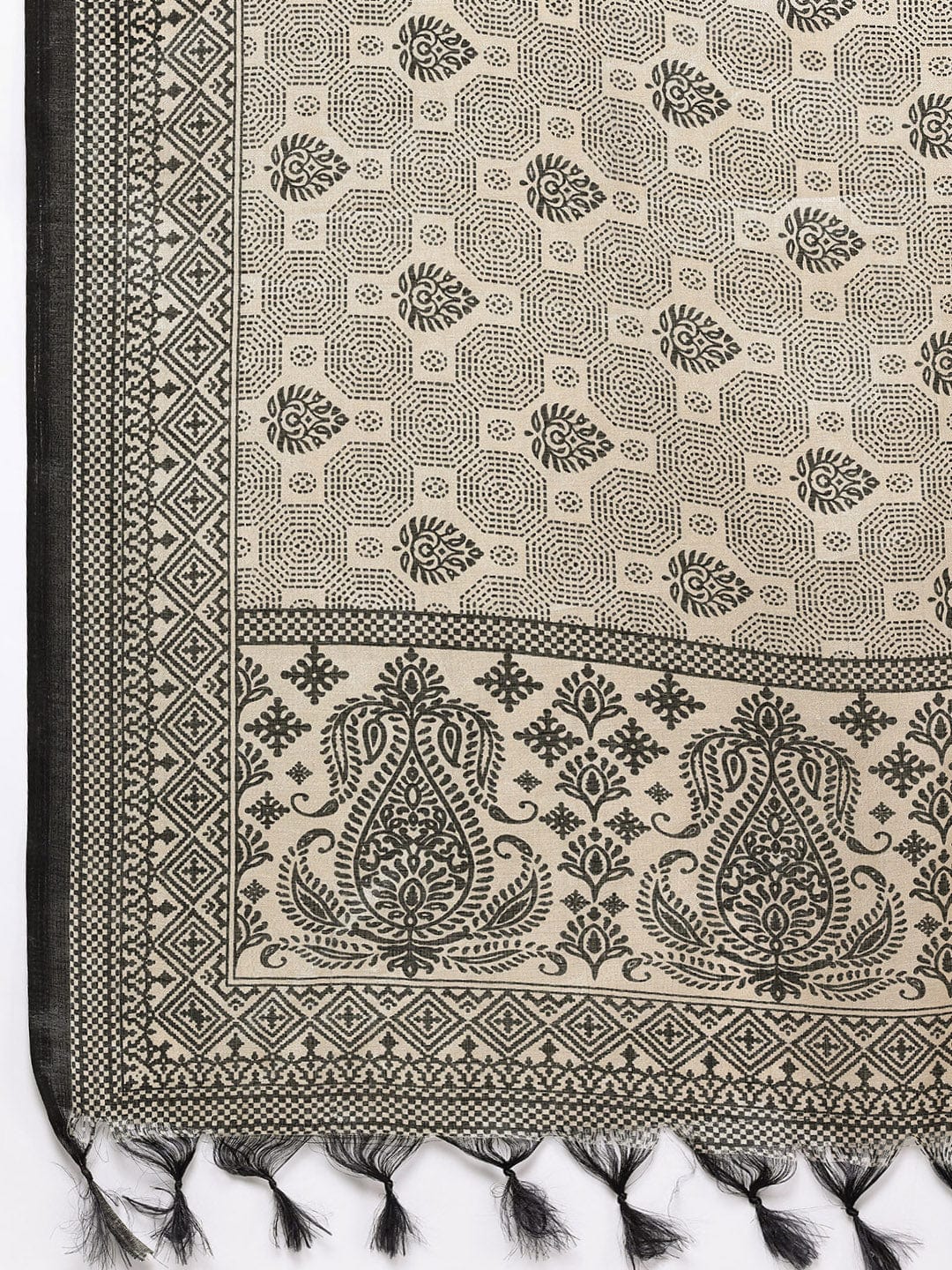 The Kurti Collection Women Black Jacquard Kurta Set With Dupatta