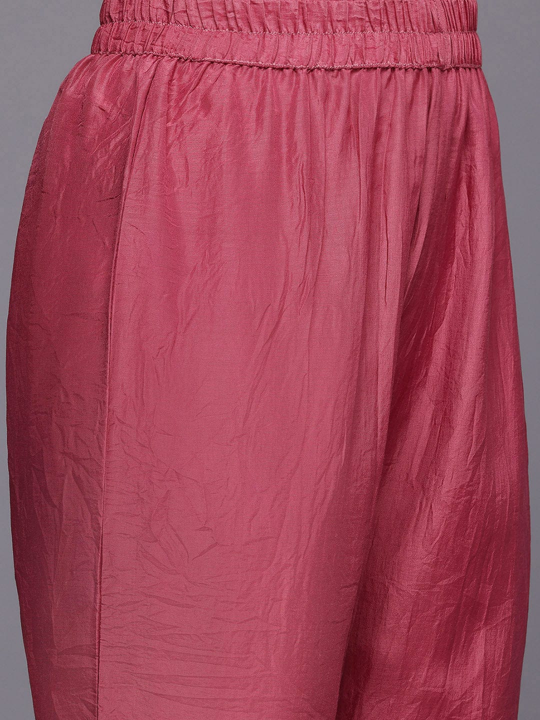 The Kurti Collection Women Maroon Thread And Zari Embroidered Sequins Embellished Kurta Set With Dupatta