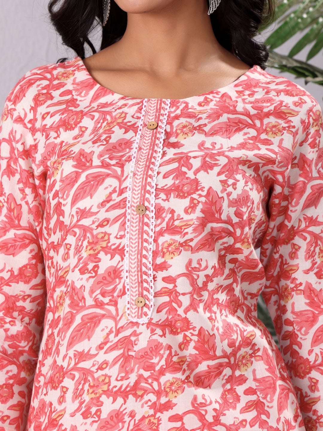 The Kurti Collection Women Ethnic Printed Kurta With Trouser & Dupatta